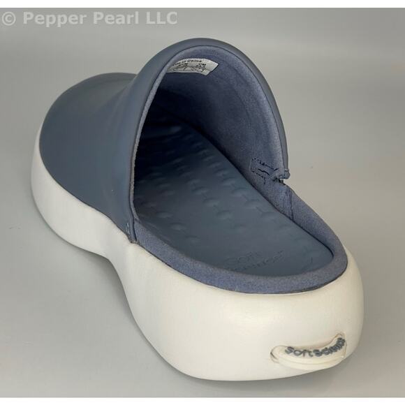 Women's Size 7 Blue Clog Mule Comfortable Slip and Water Resistant Shoe - Picture 4 of 10